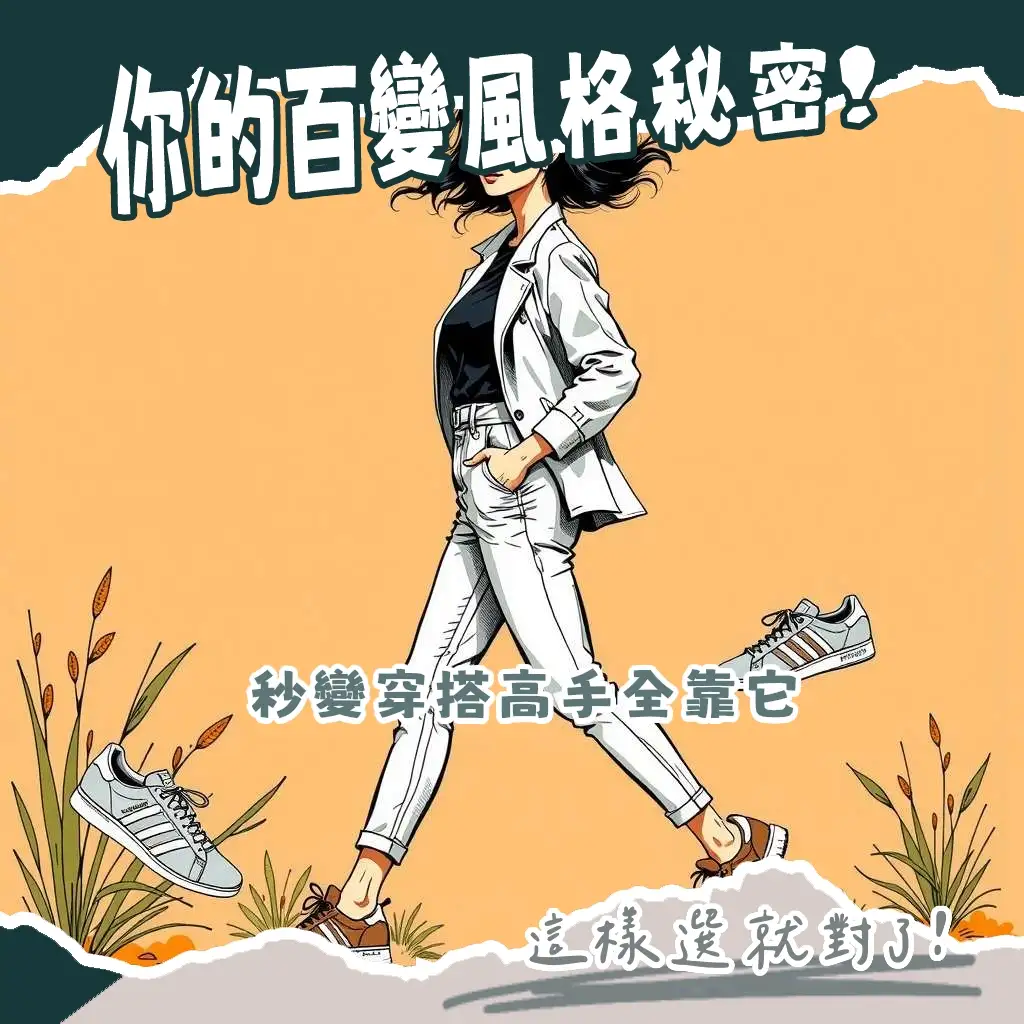 adidas鞋子選購推薦：Superstar、Stan Smith、Ultraboost、Samba鞋款，輕鬆打造時髦復古穿搭。