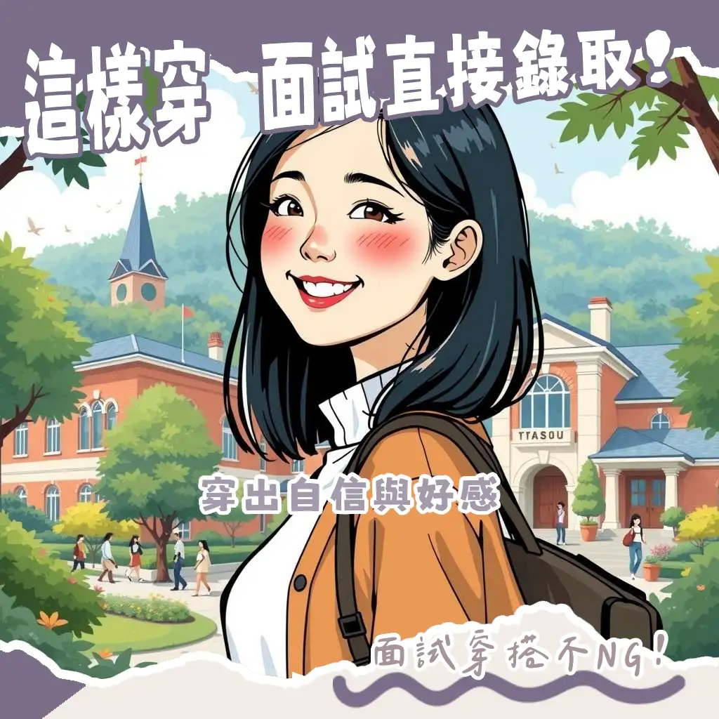 女穿搭大學面試服裝，Mandy教妳如何選搭襯衫、裙子、西裝褲與鞋款，展現自信好氣色，面試成功！