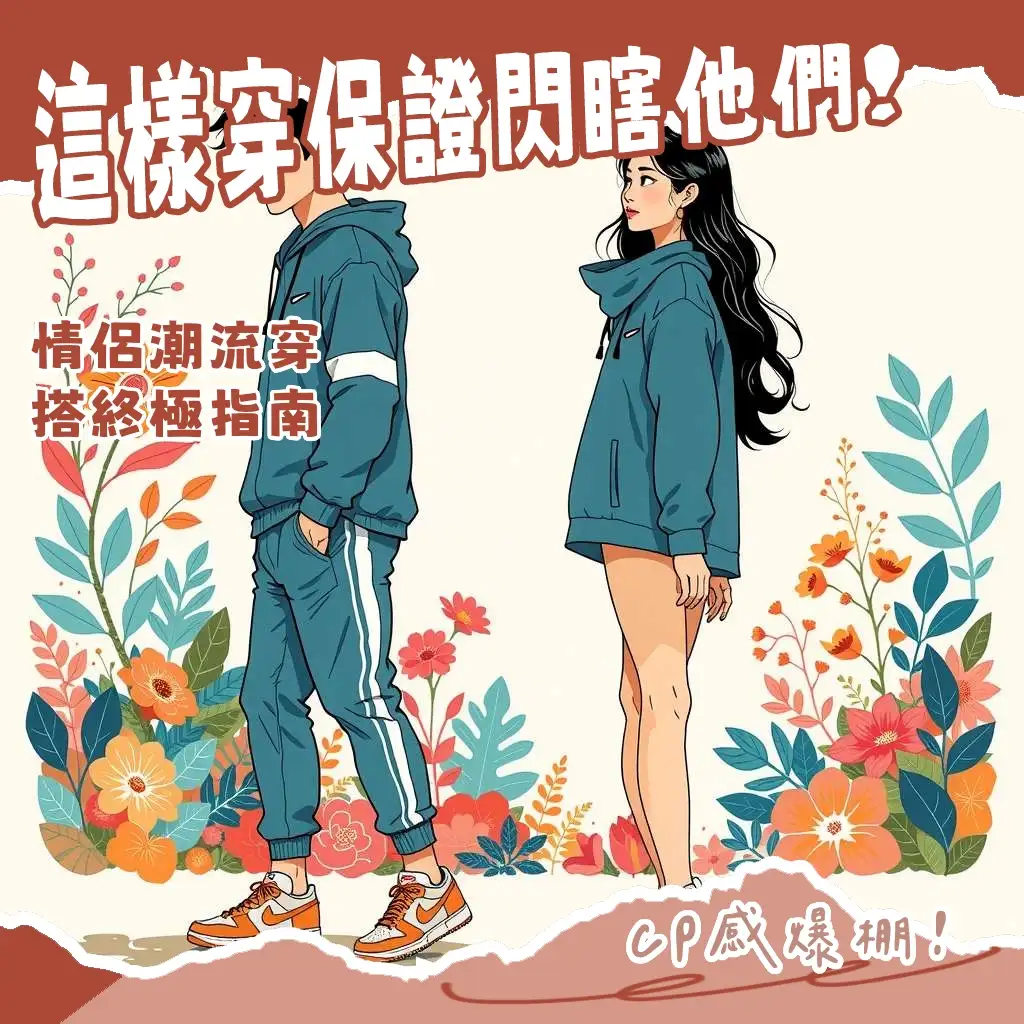 情侶裝Nike搭配技巧與推薦，包含服飾、鞋款、配件等完整指南