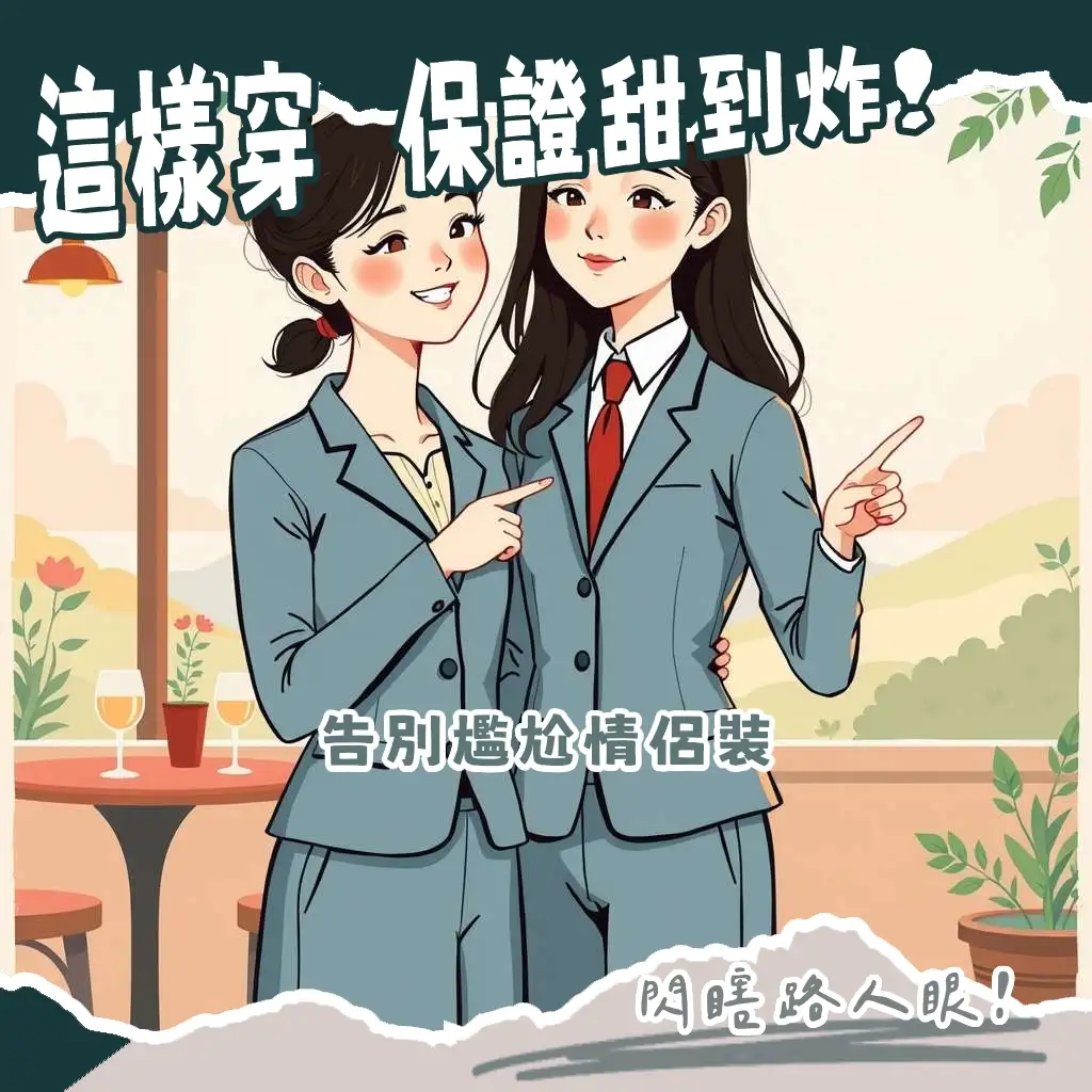 情人節禮物 情侶裝推薦，包含百搭T恤、帽T、情侶鞋、質感配件等實用情侶單品穿搭指南。