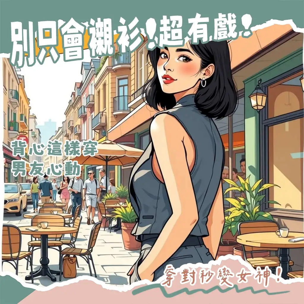 西裝背心女穿搭指南，圖解單穿、疊搭、三件式等熱門搭配，打造俐落中性風。