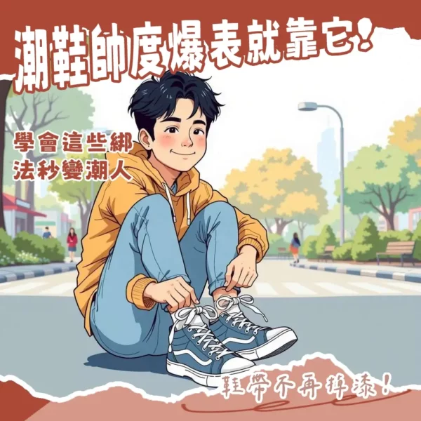 adidas鞋帶綁法教學，解析一字綁法、隱藏結、懶人綁法，打造簡潔俐落的潮流鞋款穿搭。
