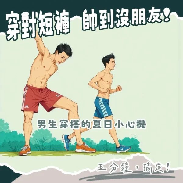 adidas運動短褲男款選購指南，解析AEROREADY、HEAT.RDY等機能性與多種系列，輕鬆搭配日常與運動需求。
