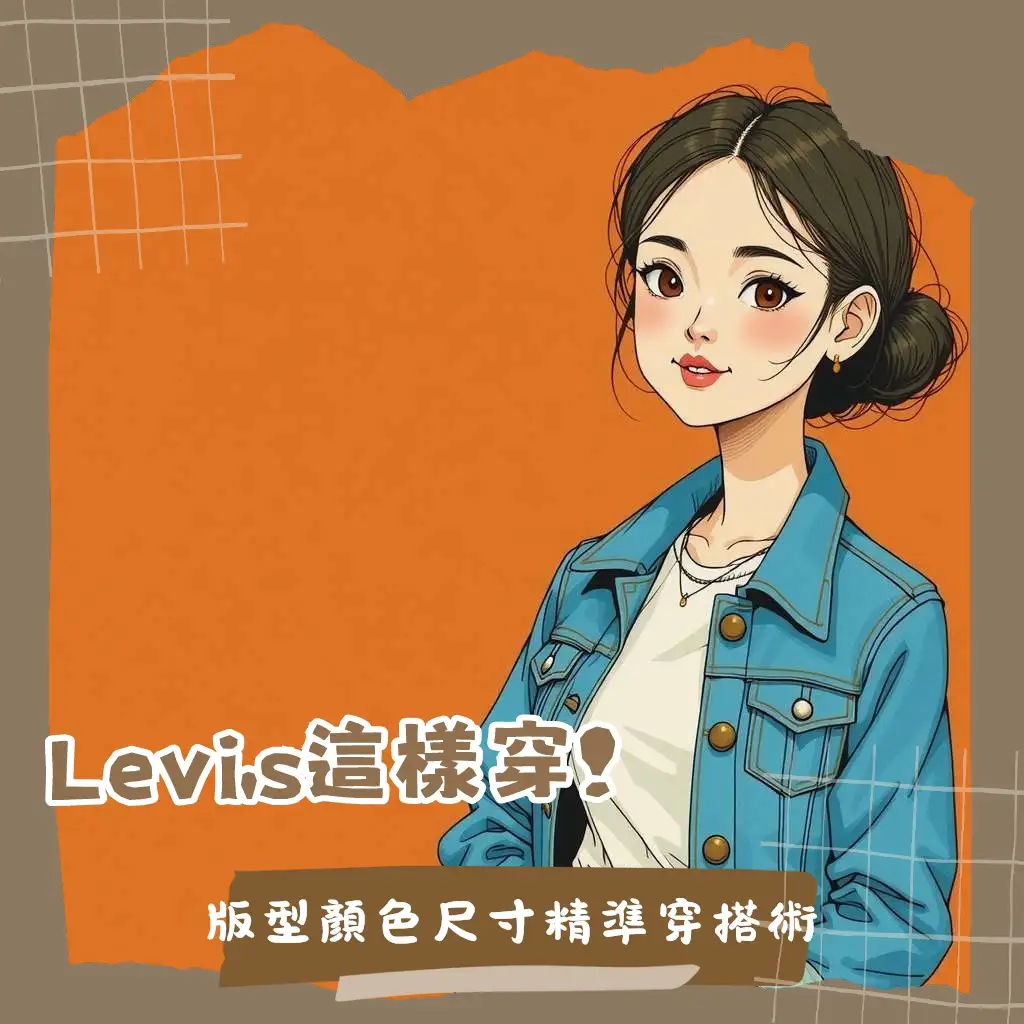 Levi's女款牛仔外套版型穿搭指南，涵蓋Trucker、Ex-Boyfriend、Shacket及短版款式，助你輕鬆為她選對有型丹寧夾克。