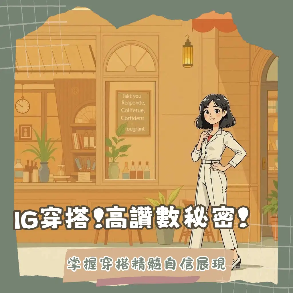 IG流行穿搭風格解析，包含Clean Fit、Y2K、Athleisure，以及OOTD拍照與配色技巧教學，讓你輕鬆打造高讚數時尚造型。